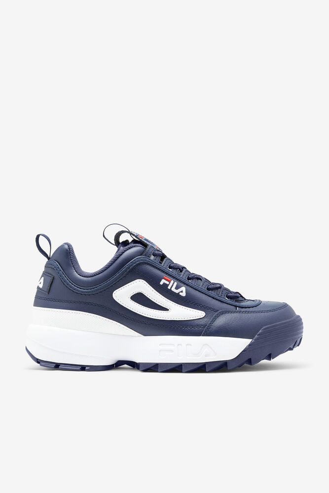 Fila Sneakers Disruptor 2 Premium Mens Navy - India SFY-953017